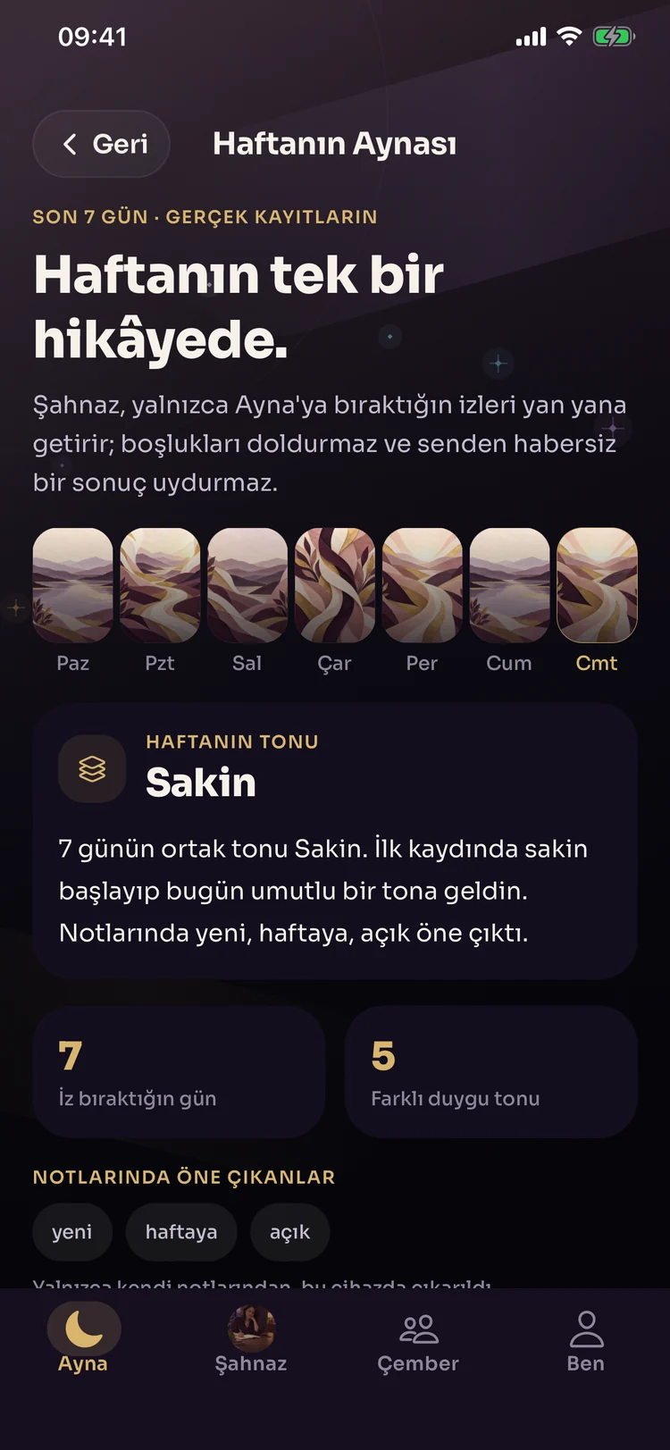 Şahnaz — Mobil ekran 02