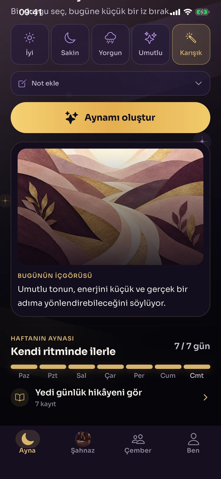 Şahnaz — Mobil ekran 03