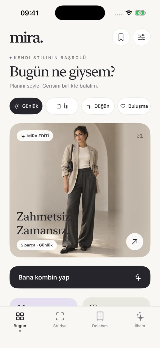 Mira uygulaması: Bugün ne giysem?